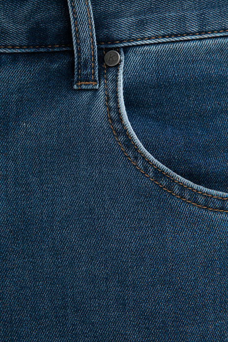 Джинсы, цвет Голубой темный