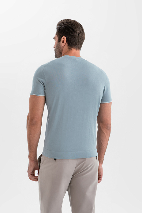 Джемпер из хлопка Пима, цвет Мятный