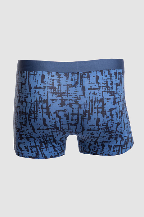 Боксеры из бамбука, цвет Голубой