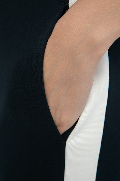 Брюки спортивные, цвет Синий темный