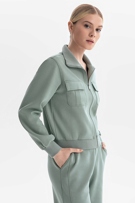 Куртка спортивная, цвет Оливковый