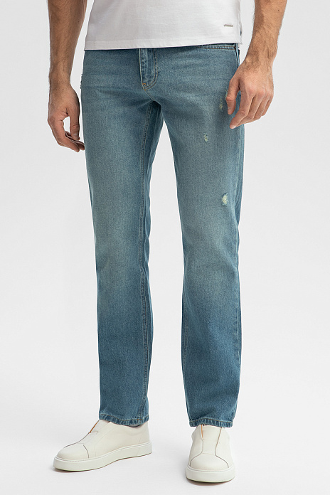 Джинсы, цвет Голубой светлый