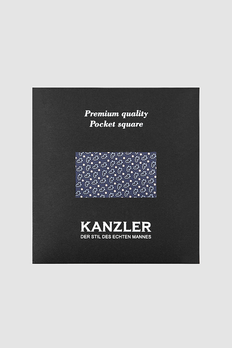 Платок нагрудный, цвет Синий темный