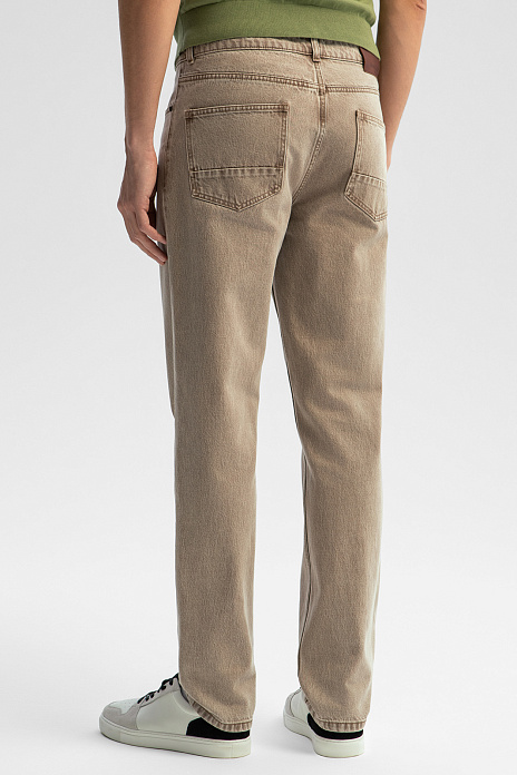 Джинсы, цвет Бежевый