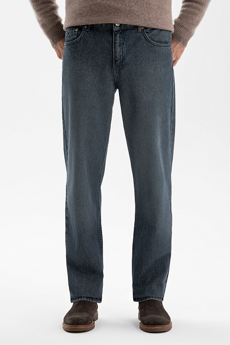 Джинсы, цвет Голубой