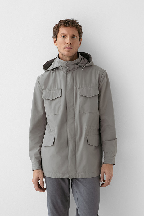 Куртка с водоотталкивающей обработкой, цвет Серый