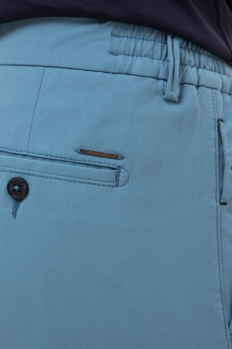 Брюки, цвет Голубой
