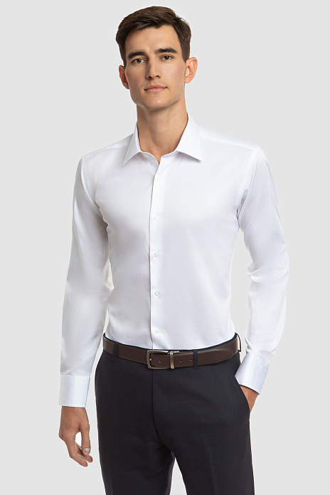 Сорочка из хлопка, легкая в уходе, цвет Белый