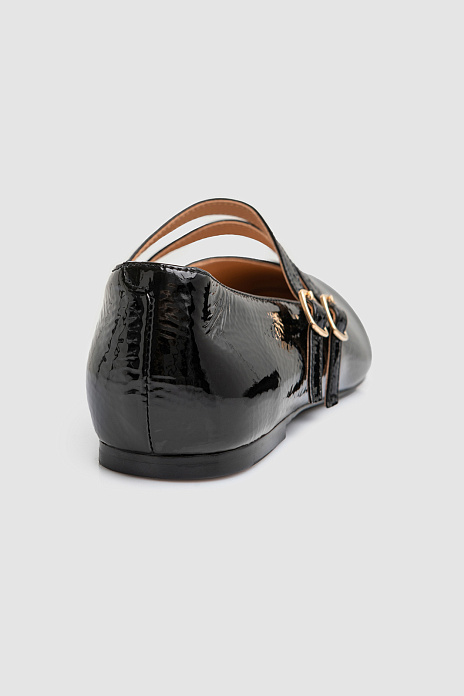 Туфли из натуральной кожи, цвет Черный