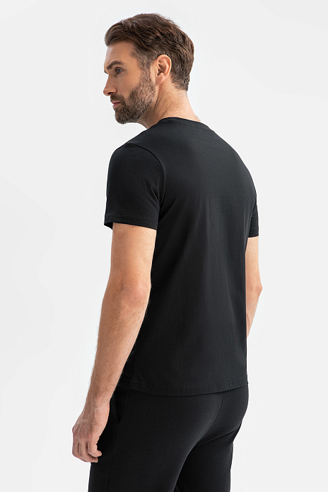 Футболка из хлопка, цвет Черный