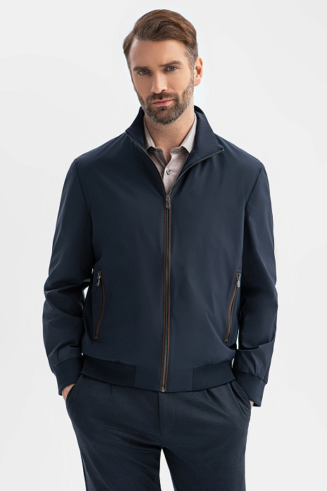 Куртка с водоотталкивающей обработкой, цвет Синий темный