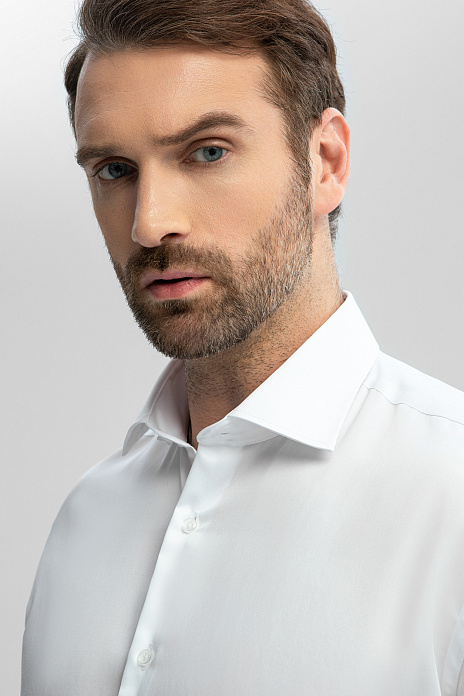 Сорочка из хлопка, легкая в уходе, цвет Белый